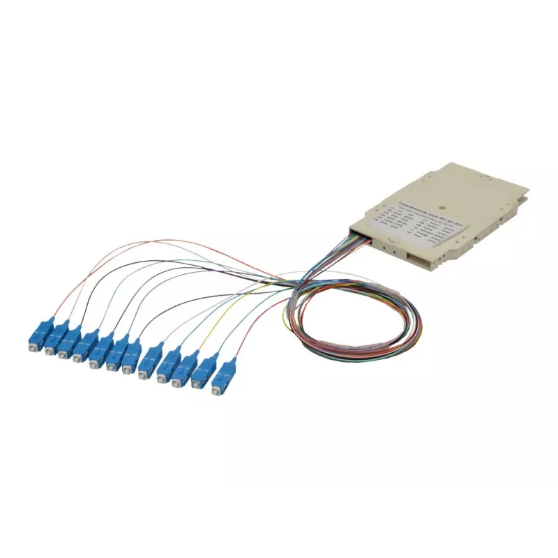 Lasbox Digitus A-96522-02-UPC-4 met 12 pigtails SC OM4