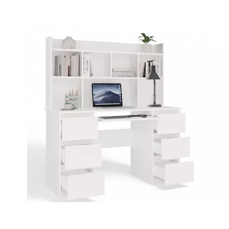 KUBA bureauset + extension piece, wit