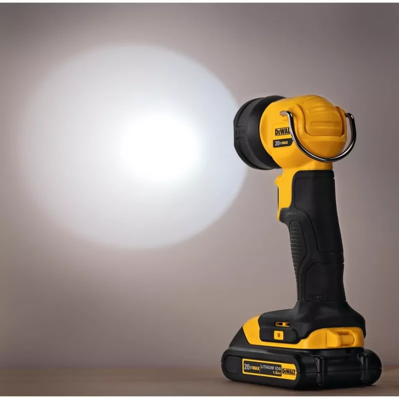 Dewalt 18V XR Li-Ion accu-LED-zwenklamp - basiseenheid