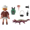 Playmobil Special Plus onderzoeker met jonge kaaiman speelset