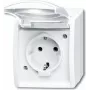 Busch Jaeger 2083-0-0831 stopcontact CEE 7/3 wit (2083-0-0831)