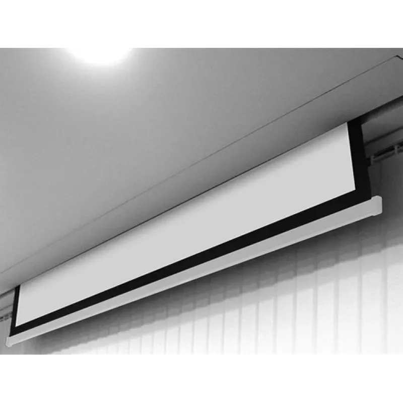 Avtek Video Electric 300P 1EVE54 gemotoriseerd projectiescherm, 4:3, 290 x 217,5 cm beeldvlak, plafond-/wandmontage, mat wit