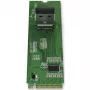 ICY DOCK - M.2 NVMe PCIe 4.0 SSD naar 1 x SlimSAS 4i Adapter met Redriver