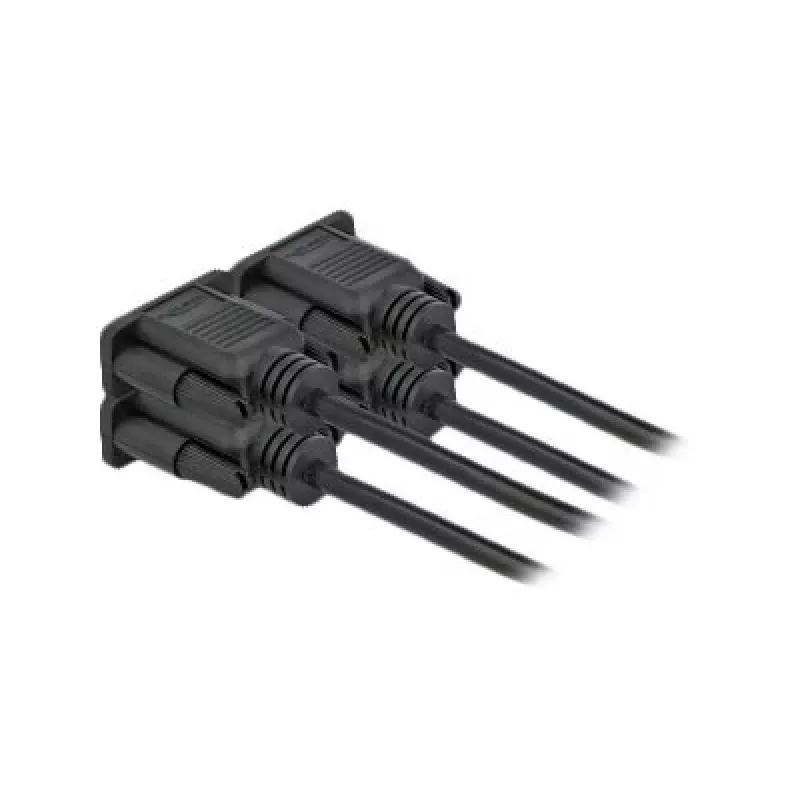 Seriële kabel DeLOCK 86604 zwart 10 m RS-232 Sub-D9