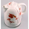 Feel-Maestro MR-066-RED FLOWERS waterkoker 1,5 L 1200 W rood, wit