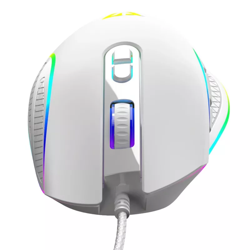 Bedrade optische muis MODECOM Volcano Veles (wit) — model M-MC-VELES-200