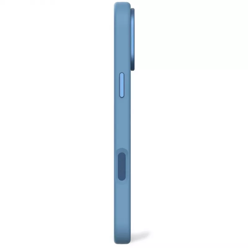 Decoded D25IPO16PMBCS9AE AntiMicrobial siliconen achterkant voor iPhone 16 Pro Max, lichtblauw