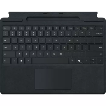Microsoft Surface Pro toetsenbord QWERTZ Duits met pennenhouding zwart