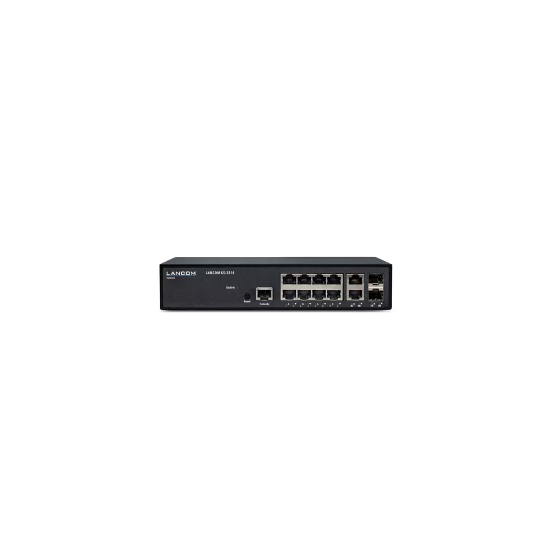 LANCOM GS-2310 Managed L2 Gigabit Ethernet (10/100/1000) 1U zwart