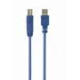 Gembird - USB-kabel - USB Type-A (M) naar USB Type-B (M) - USB 3.0 - 1,8 m - moulded - blauw