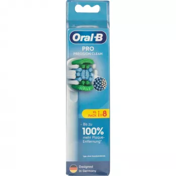 Oral-B Pro Precision Clean vervangende opzetborstels, 8-pack (861073)
