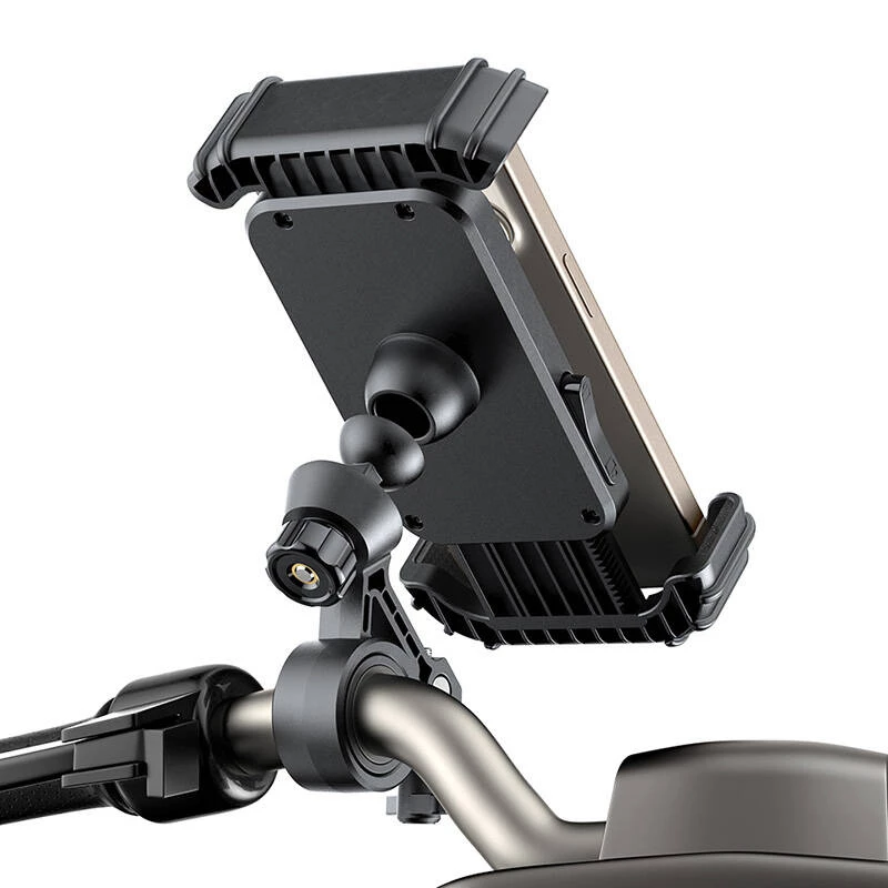 Fietshouder Mcdodo CM-5240 – verstelbare smartphone-houder, zwart, stuurbevestiging