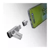 Intenso 3-pack USB-adapter USB-A -> USB-C C480C aluminium