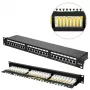 Extralink CAT6 STP V2 | patchpanel | 24 poorten