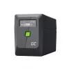 Green Cell PowerProof UPSLM360 650VA / 360W line-interactive UPS met LCD, 12V 7Ah