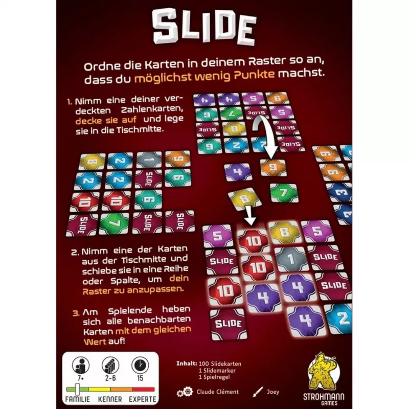 Slide, kaartspel