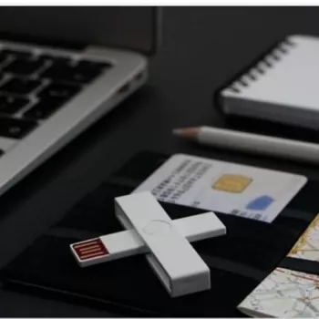 +ID Smart Card Reader wit, BLISTER