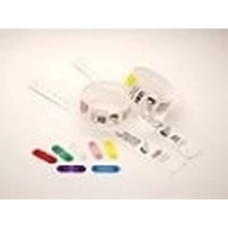 Zebra clips voor gebruik met QuickClip-armbanden geel