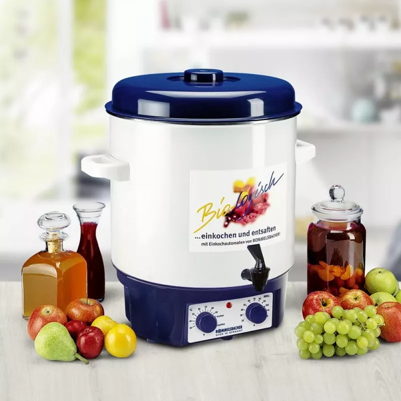 Glühwein- en inmAAKautomaat KA 1804 (wit/blauw, 1.800 watt, 27 L)