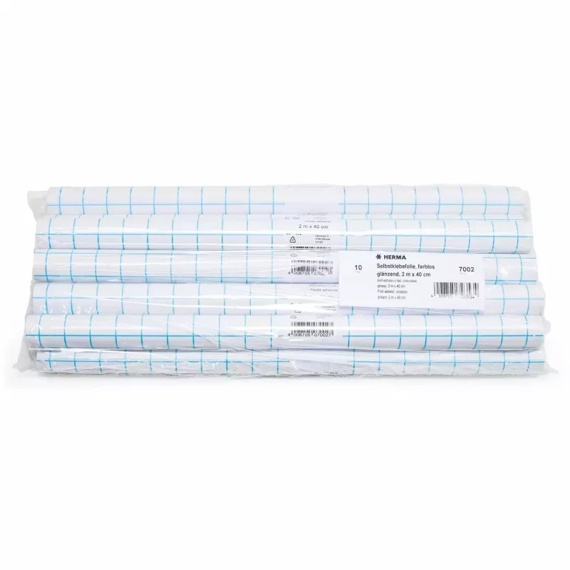 Glanzende zelfklevende folie HERMA 7002 40 cm breed 2 m lang