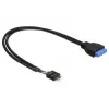 DeLOCK USB 3.0 19-pin - USB 2.0 8-pin 45 cm