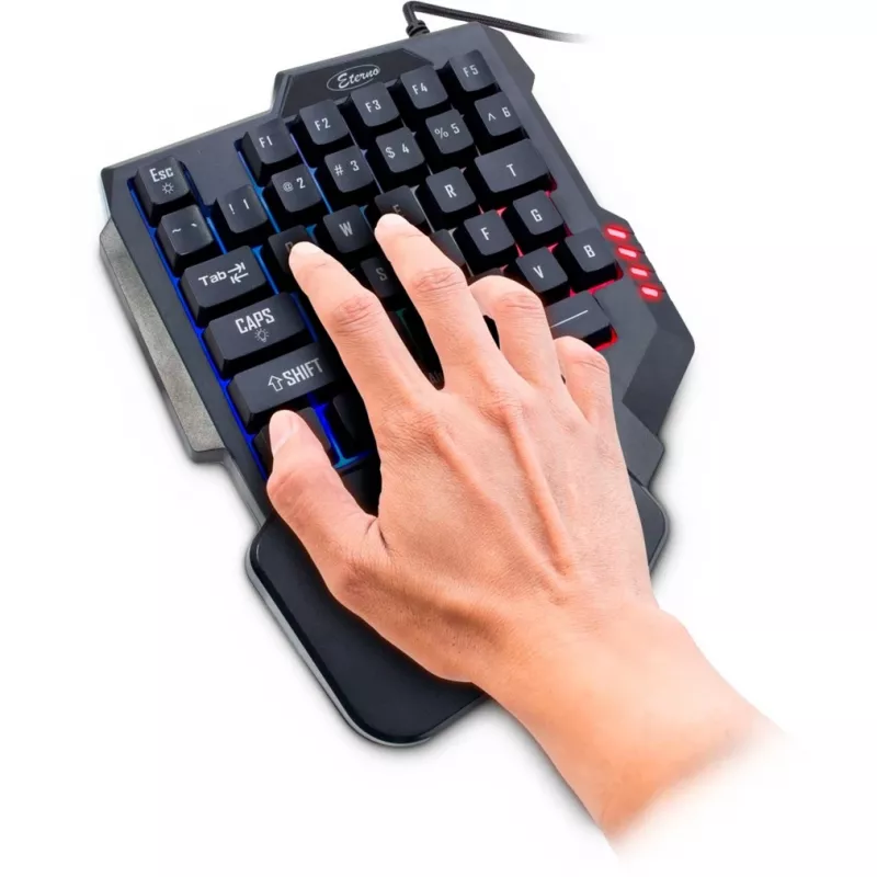 Inter-Tech KB-3035 RGB gaming keypad, 35 toetsen, USB, zwart