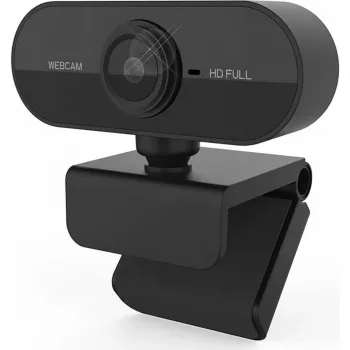 BC Master BC-W1 Full-HD-webcam met 1/2,7-CMOS-sensor zwart