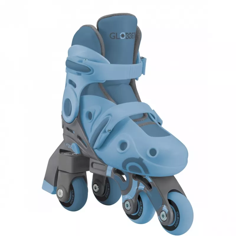 Inline-skates GLOBBER Learning Skates 2-in-1 maat 26-29 blauw