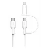 USB-kabel Belkin BoostCharge Pro 1,5 m USB-C USB-C/Lightning wit