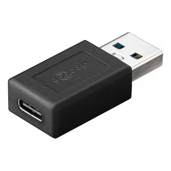 Goobay 45400 USB 3.2 1st Gen adapter USB-A-stekker naar USB-C-bus Su