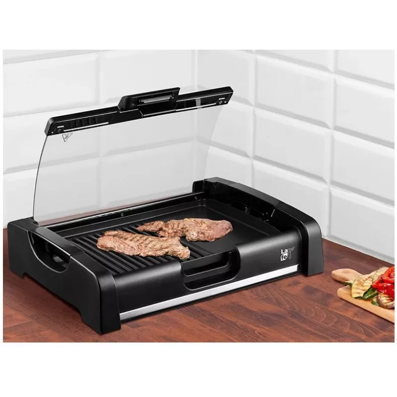 Lafe GRL-003 elektrische contactgrill met deksel, 1650 W