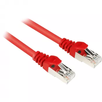 Netwerkkabel Sharkoon RJ-45 Cat6 1 m grijs