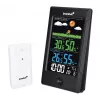 Levenhuk Weezer Teo TH40 elektronische omgevingsthermometer binnen/buiten zwart