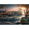 Terry Redlin: Lichtjes in de wildernis, puzzel 1000 stukjes