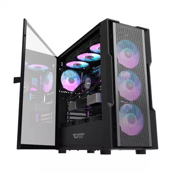 Computerkast Darkflash DK431 Mesh, ATX, zwart