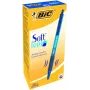 BIC balpen SOFTFEEL CLIC 0,32 mm, blauw, doos 12 stuks 914346