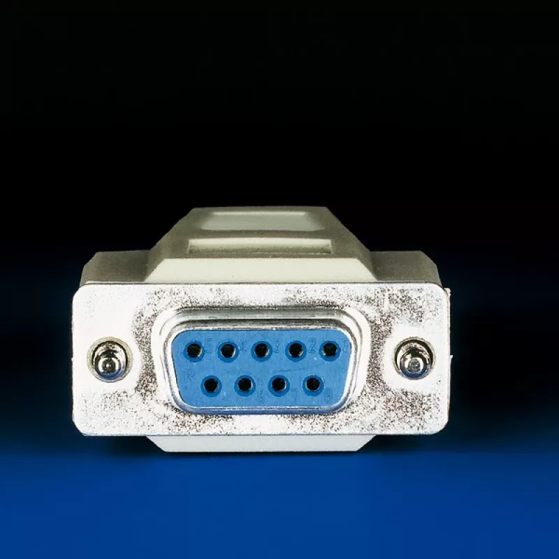 RS232-kabel ROLINE DB9 M - F 10 m