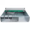 Serverbehuizing Inter-Tech 2U 2404L rack zwart, grijs