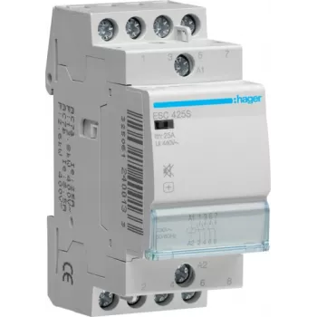 Schakelaar ESC425S 25A 4S 230V bromvrij (ESC425S)