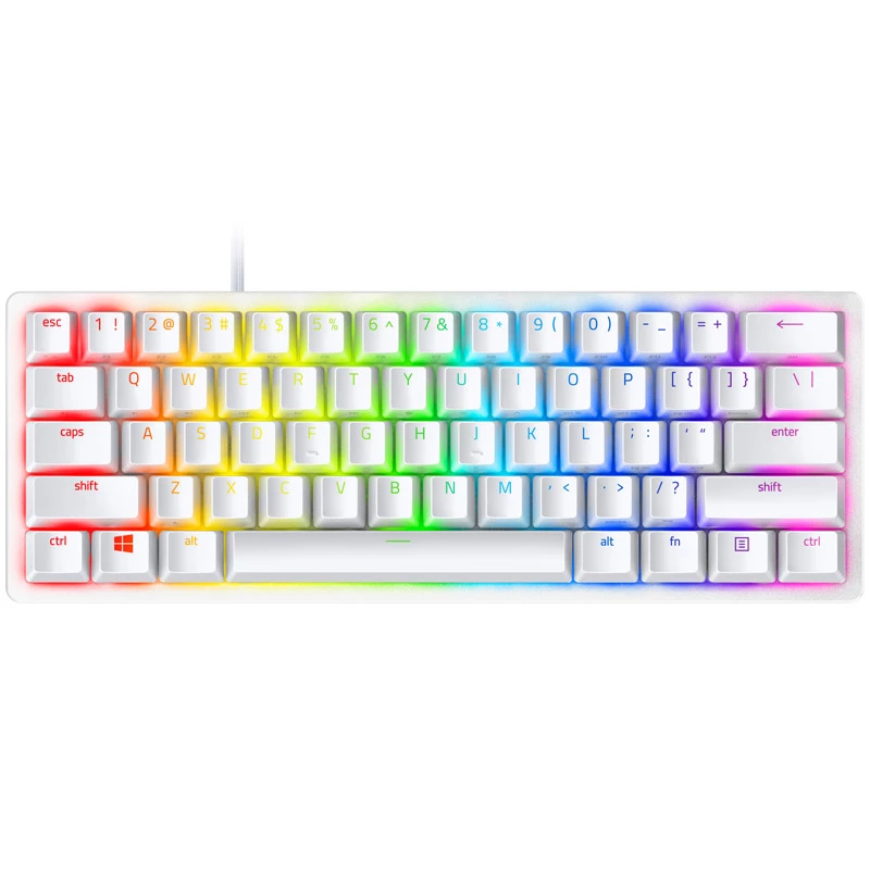 Razer Huntsman Mini toetsenbord gaming USB QWERTY Engels wit