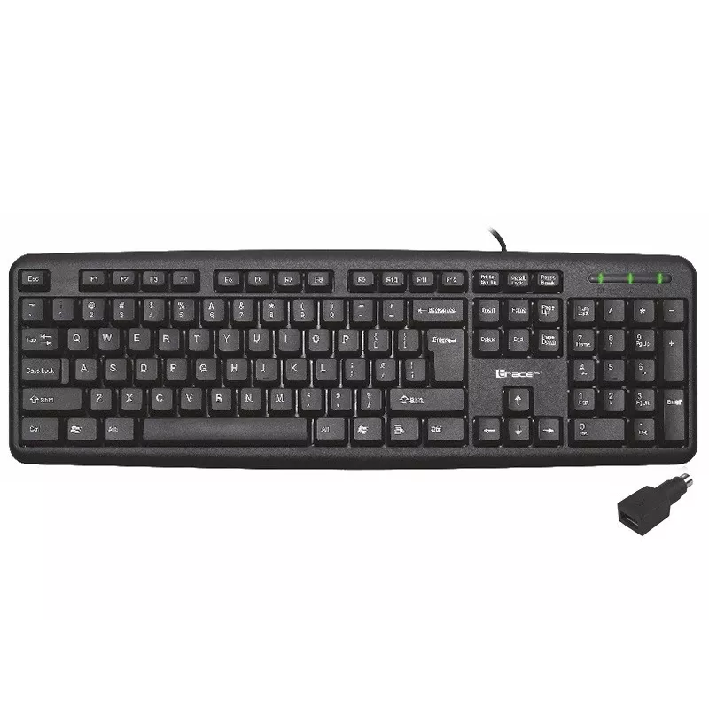 Tracer Maverick - toetsenbord - US - zwart - toetsenbord - zwart