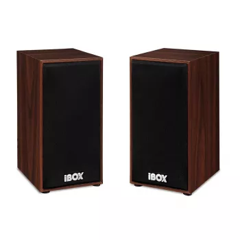 Luidsprekers IBOX IGLSP1 bedraad 2.0 tafelluidsprekers 10 W kers