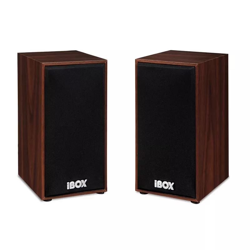 Luidsprekers IBOX IGLSP1 bedraad 2.0 tafelluidsprekers 10 W kers