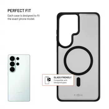 Fixed MagMisty | achterkantcover | Samsung | Galaxy S26 Ultra | polycarbonaat/TPU | zwart