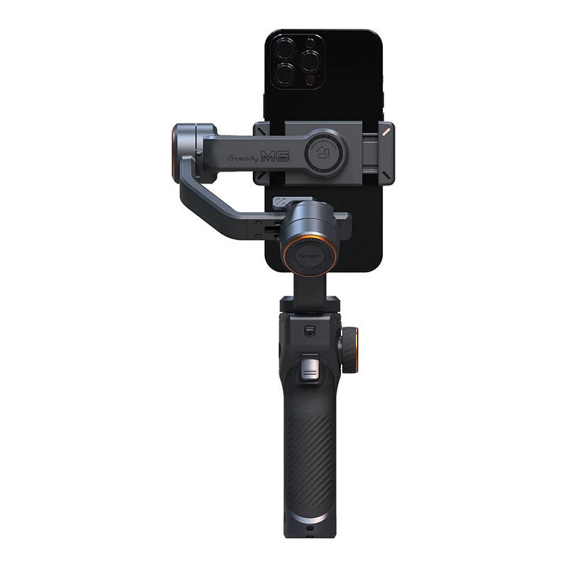 Smartphone-camerastabilisator Hohem iSteady M6 Kit zwart 2600 mAh
