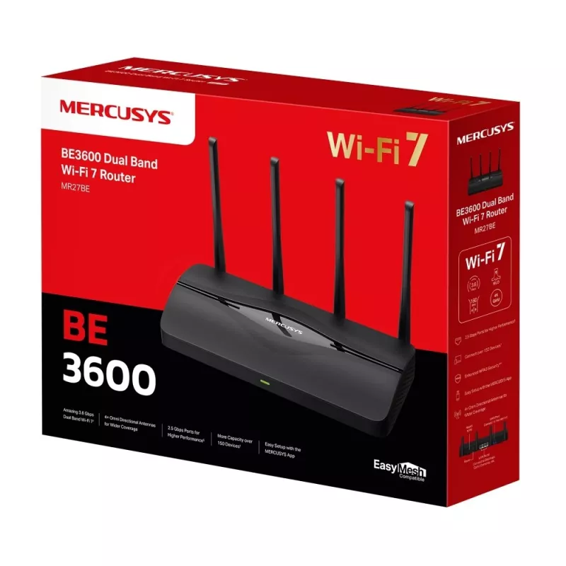 Mercusys BE3600 dual-band Wi-Fi 7-router
