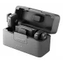 DJI Mic Mini (2 TX + 1 RX + oplaadcase) draadloze microfoonkit - donkergrijs