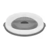JATA HACC4530 voedselafdekhoes grijs wit rond 26 cm
