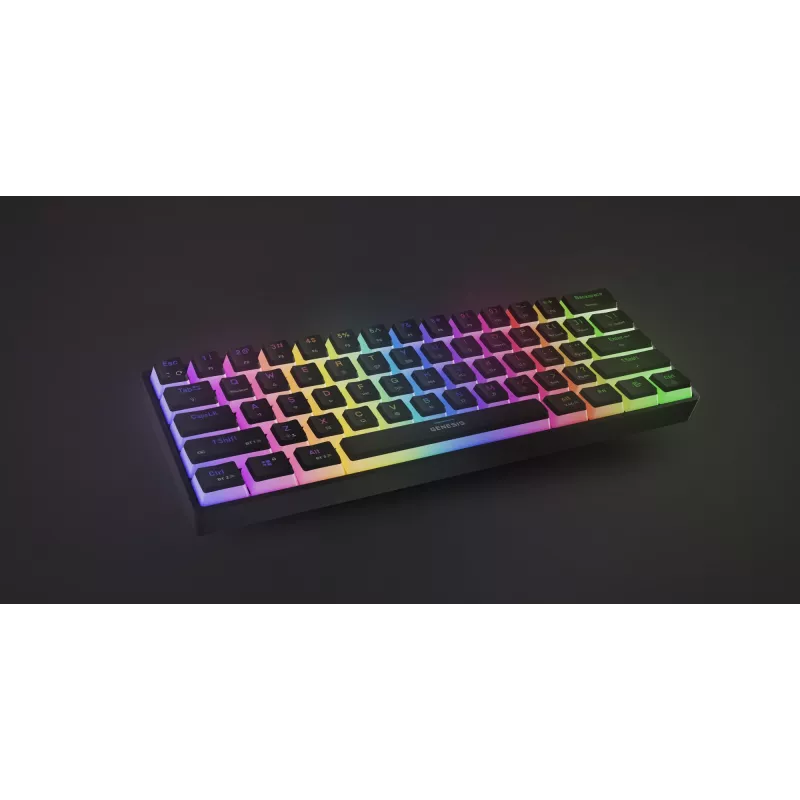 GAMING TOETSENBORD GENESIS THOR 660 G2 US BLACK WIRELESS RGB MECHANICAL GATERON BROWN