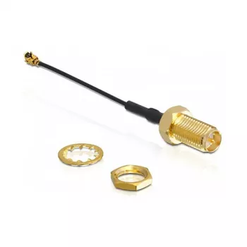 WLAN-antennekabel DeLOCK 88409 0,05 m zwart